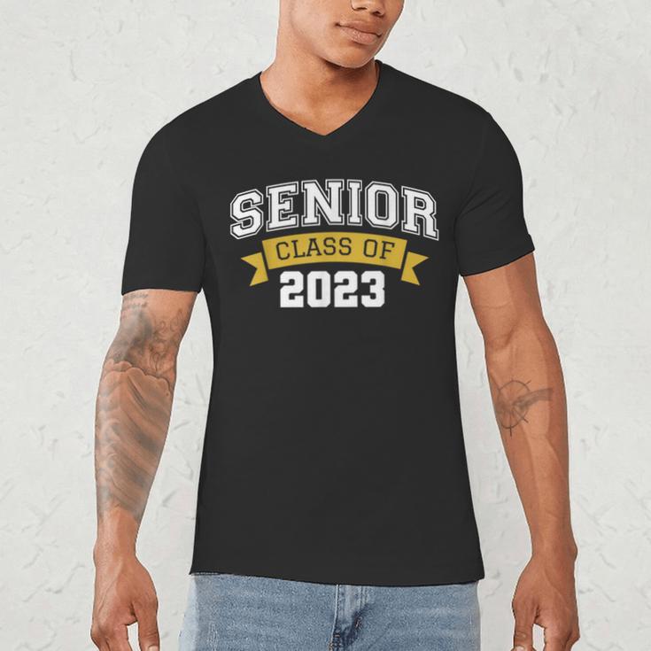 Class Of 2023 Senior 2023 Graduation Senior Boys Girls Men's V-Neck T-Shirt