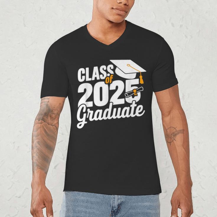 Class Of 2025 Graduate 2025 Graduation Men's V-Neck T-Shirt
