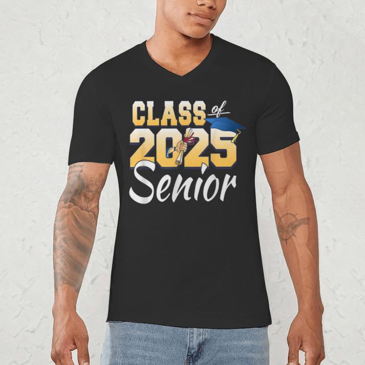 Class Of 2025 Senior Graduate 2025 Graduation Class Men's V-Neck T-Shirt