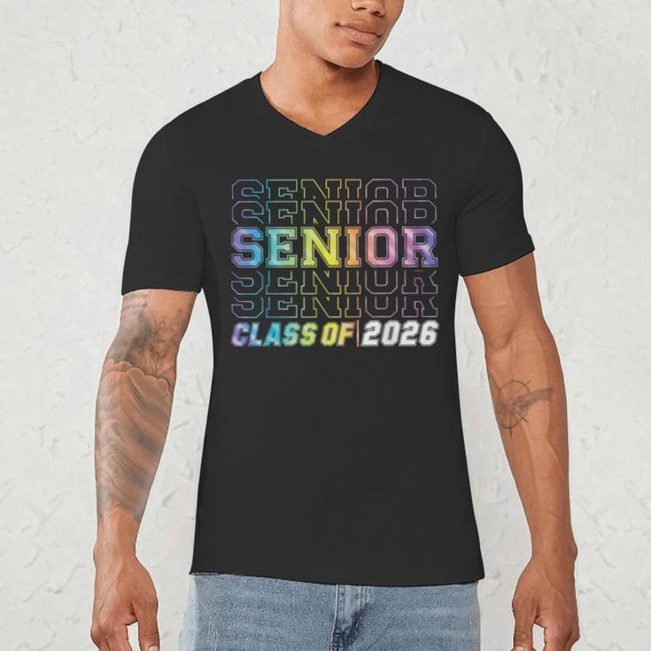 Class Of 2026 Senior 2026 Back To School 2026 Graduation 26 Men's V-Neck T-Shirt