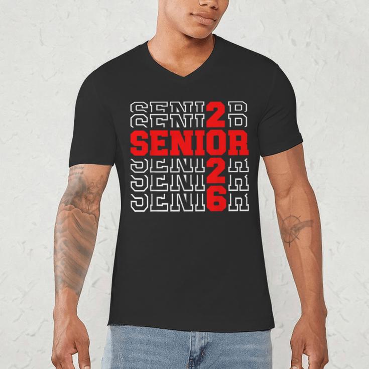 Class Of 2026 Senior Back To School 2026 Graduation 2026 Men's V-Neck T-Shirt