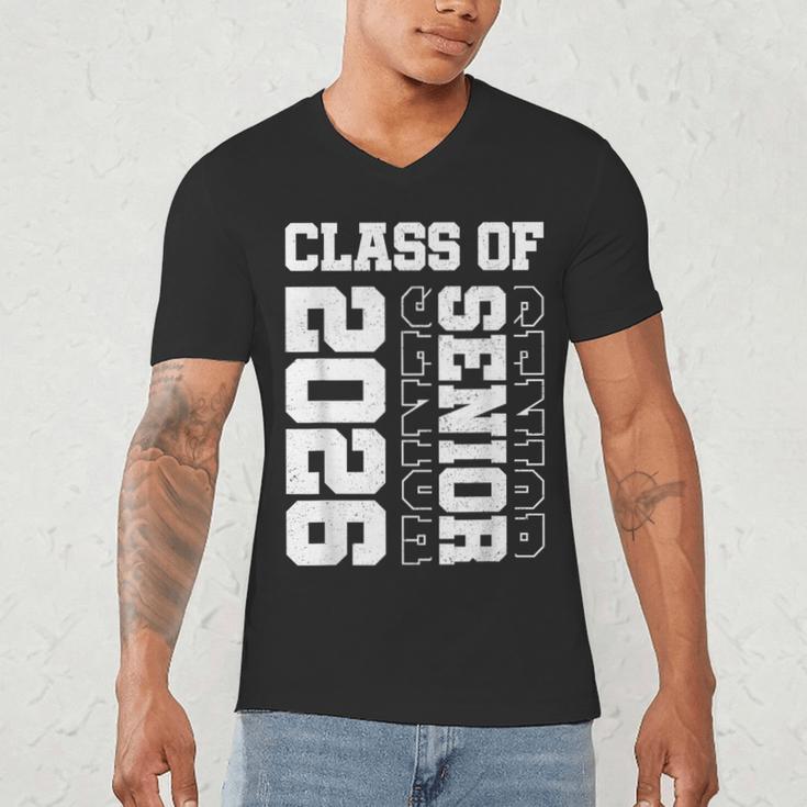 Class Of 2026 Shirt School Senior Year Graduation 2026 Men's V-Neck T-Shirt