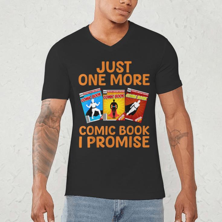 Comic Book For Men Women Comic Book Collectors Men's V-Neck T-Shirt