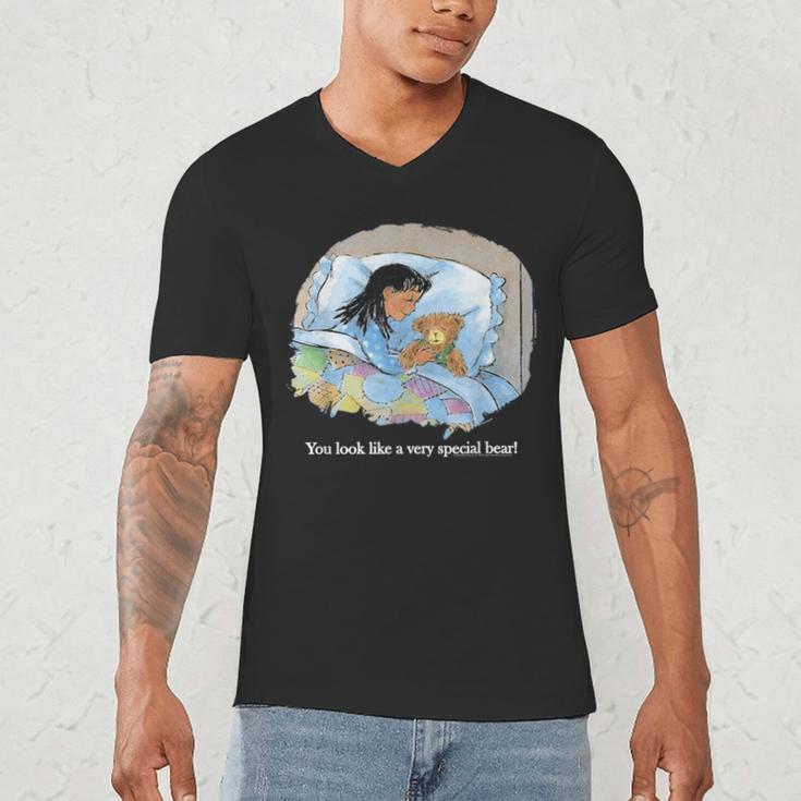 Corduroy A Very Special Bear Illustrated Children's Book Men's V-Neck T-Shirt