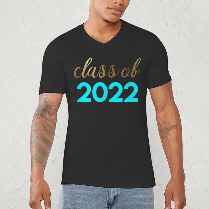 Cute Graduation Shirt Class Of 2022 Shirt Men's V-Neck T-Shirt