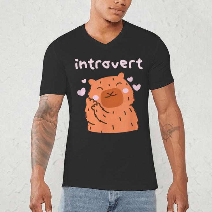Cute Introvert Graphic Tee Men's V-Neck T-Shirt Cute Introvert Graphic Tee Men's V-Neck T-Shirt