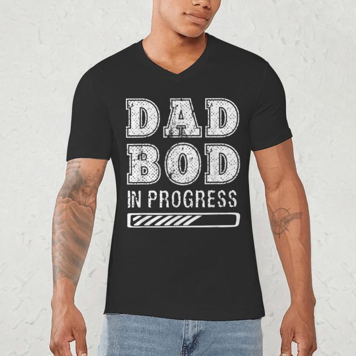 Dad Bod In Progress Men's V-Neck T-Shirt