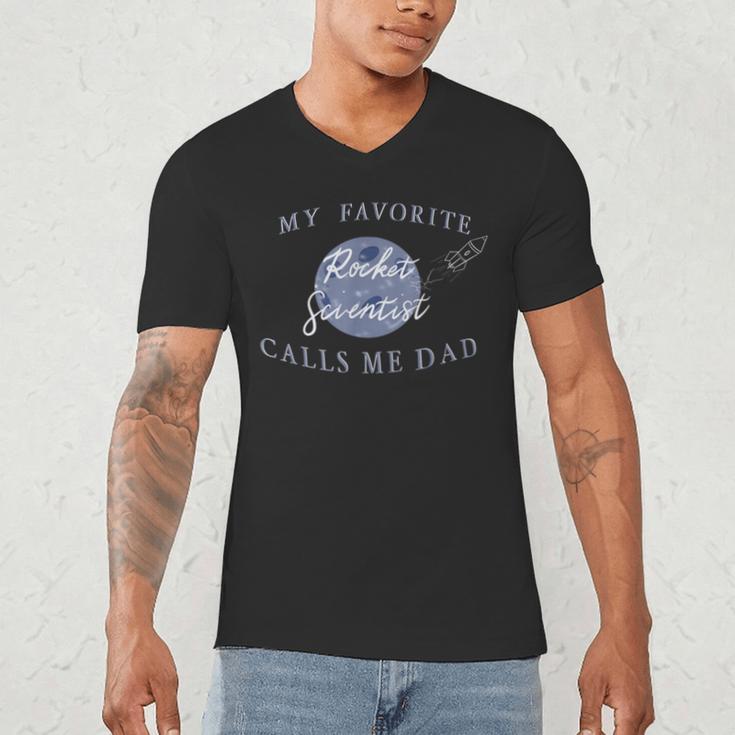 Dad Rocket Scientist Men's V-Neck T-Shirt