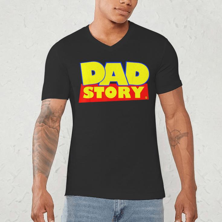 Dad Story Men's V-Neck T-Shirt