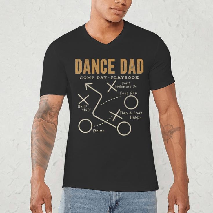 Dance Dad Shirt Proud Dancer Dancing Father Men Tee Men's V-Neck T-Shirt