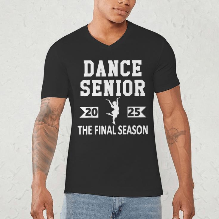 Dance Team Senior 2025 Dance Senior Night Graduation Party Men's V-Neck T-Shirt