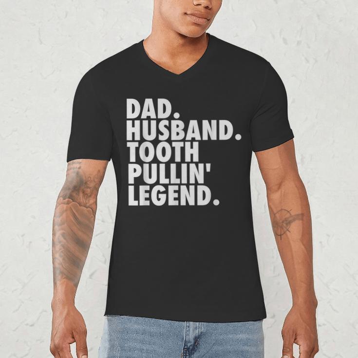 Dentist Men Son Husband Dad Boss Men's V-Neck T-Shirt