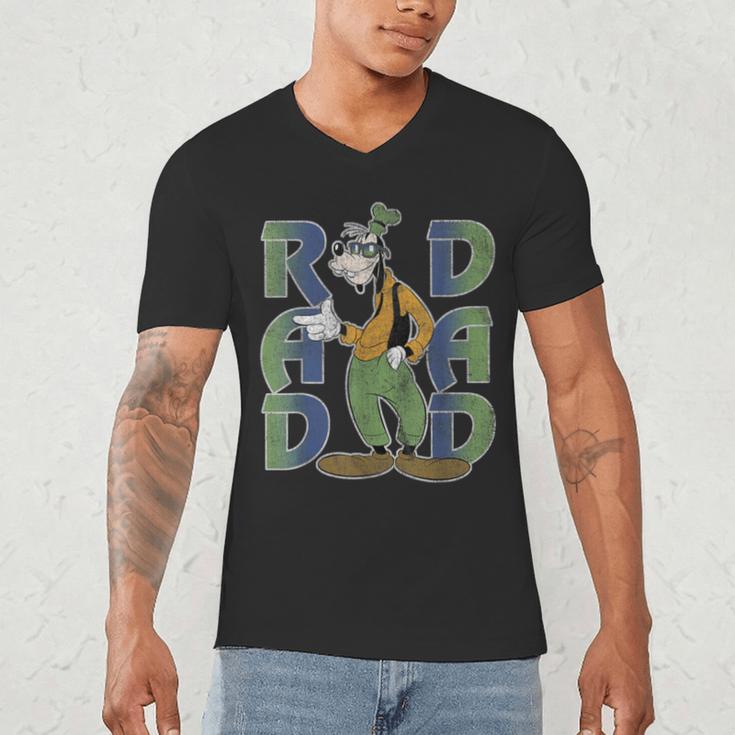 Disney Goofy Rad Dad Men's V-Neck T-Shirt