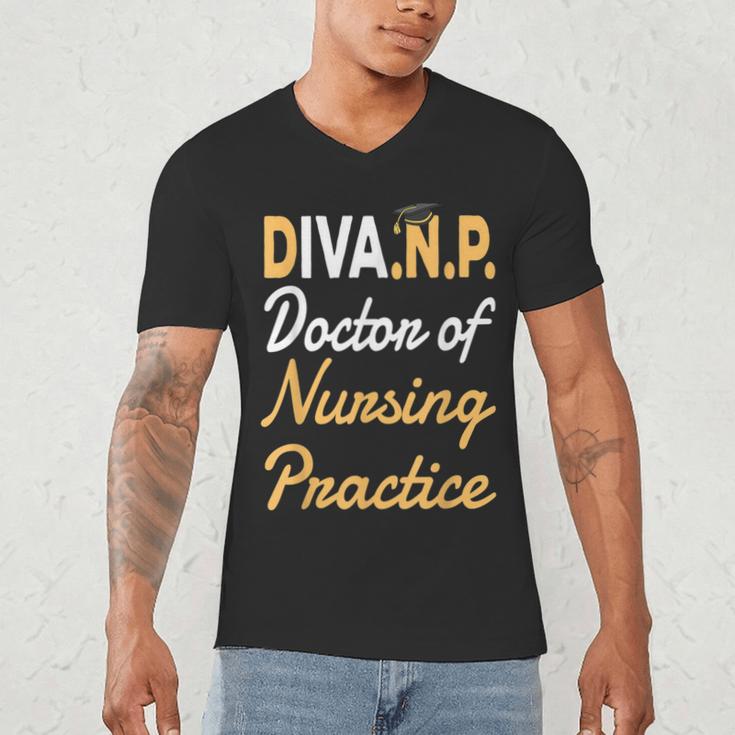 DNP Doctoral Graduation For Doctor Of Nursing Practice Men's V-Neck T-Shirt