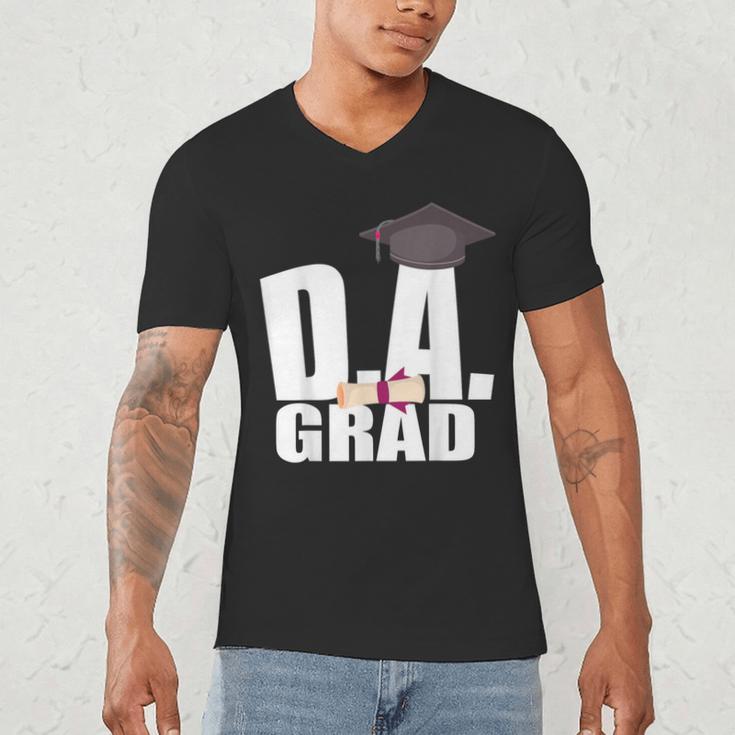 Doctor Of Arts Doctorate Graduation Son Daughter Shirt Men's V-Neck T-Shirt