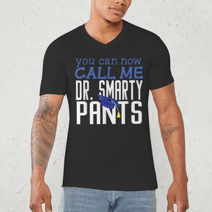 Dr PhD PsyD MD EDD Graduation Doctorate PsyD Men's V-Neck T-Shirt