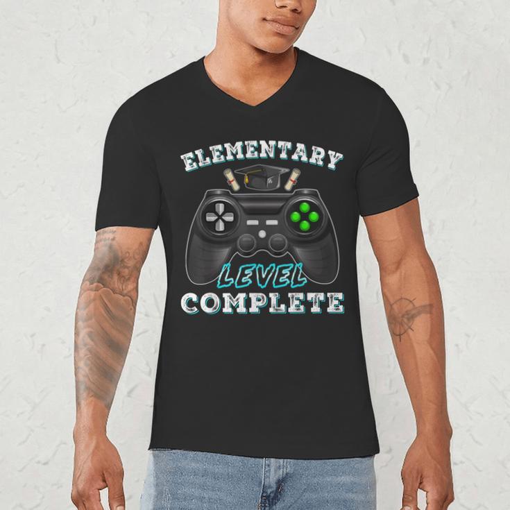 Elementary School Level Complete Gamer Graduation Men's V-Neck T-Shirt