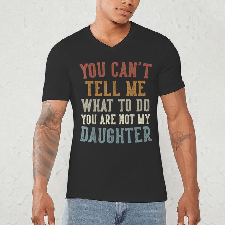 Father's Day Dad From Daughter Daddy Men's V-Neck T-Shirt