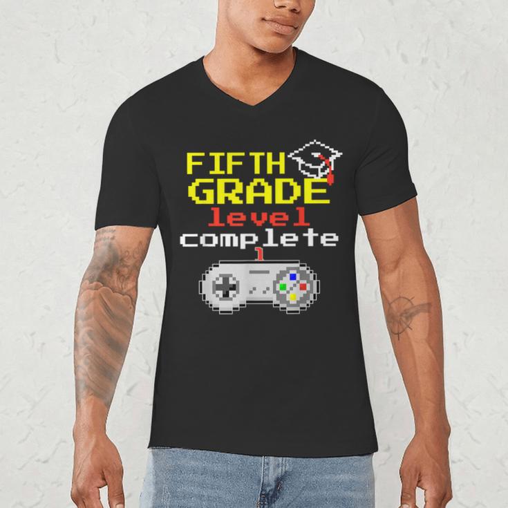 Fifth Grade Graduation Video Game Shirt Men's V-Neck T-Shirt