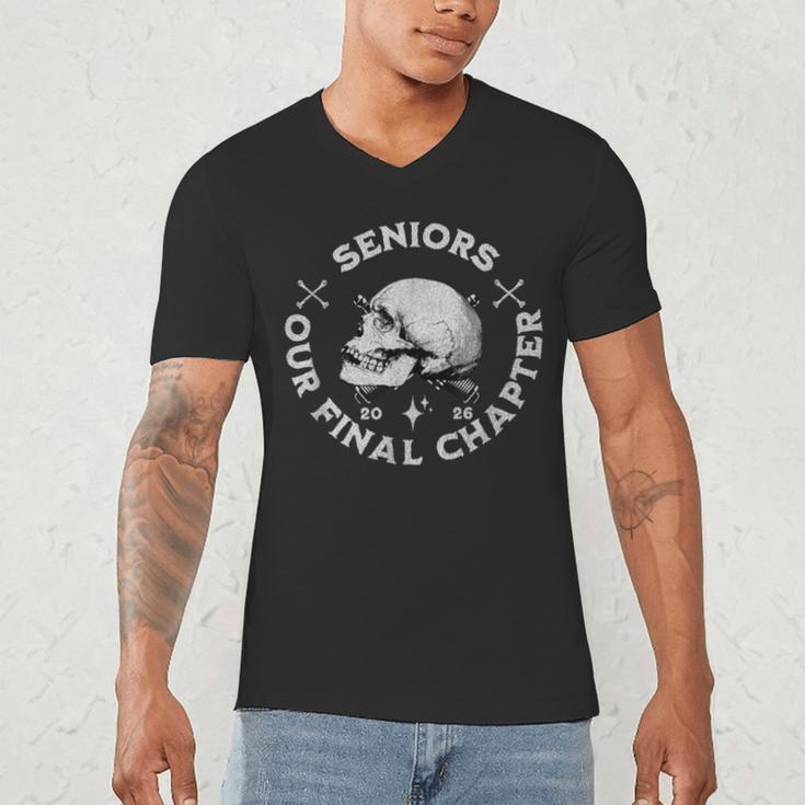 Our Final Chapter Seniors 2026 Graduation Men's V-Neck T-Shirt