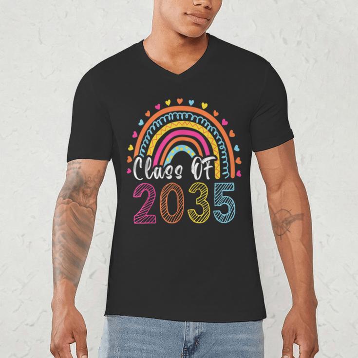 Future Class Of 2035 Preschool Graduation Pre-K Graduate Men's V-Neck T-Shirt