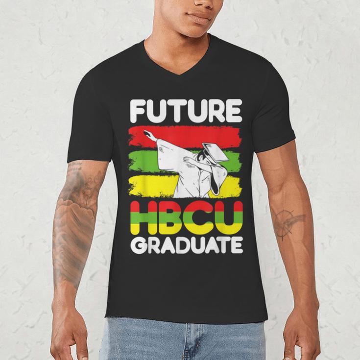 Future HBCU African American Gradute Graduation Men's V-Neck T-Shirt