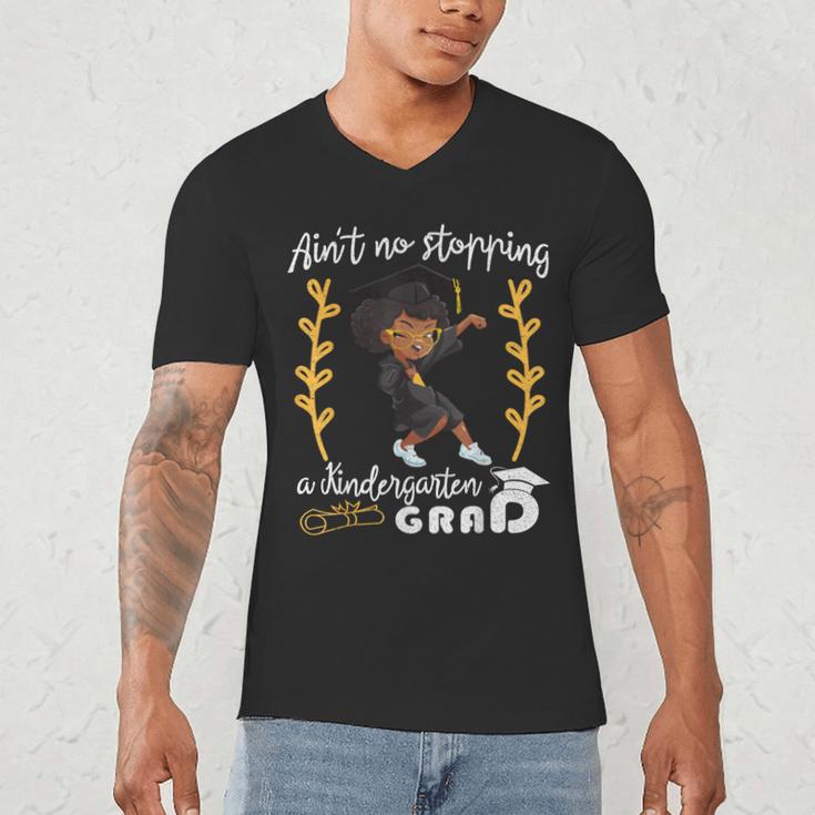 Girl Magic Graduate Kindergarten Graduation 2023 Men's V-Neck T-Shirt