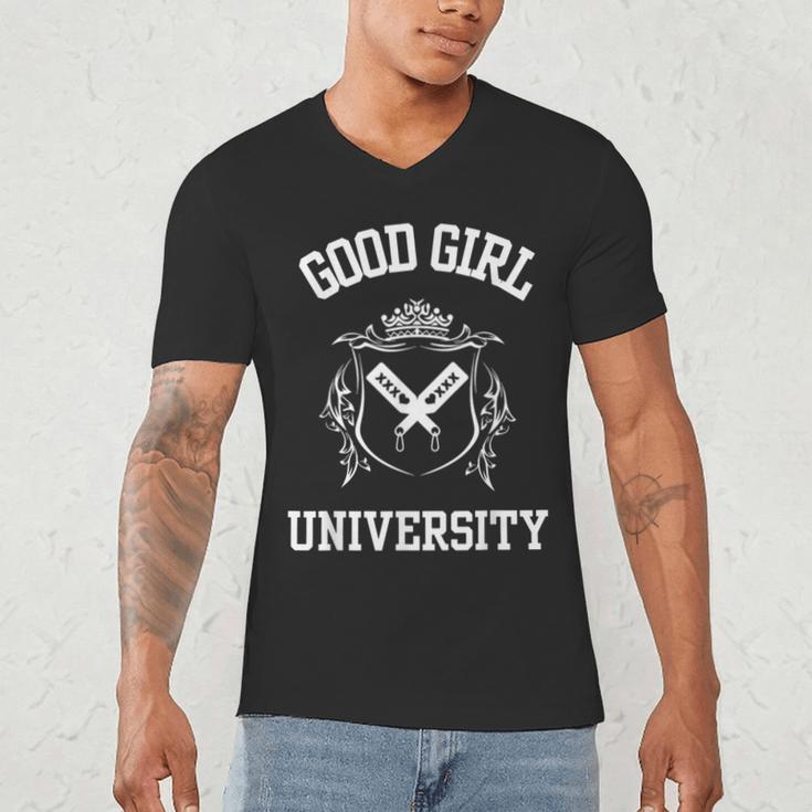 Good Girl University STFAUTTDLAGG Romance Spicy Book Men's V-Neck T-Shirt Good Girl University STFAUTTDLAGG Romance Spicy Book Men's V-Neck T-Shirt