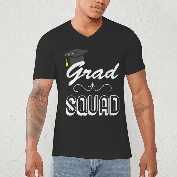 Grad Squad Cute Graduation Men's V-Neck T-Shirt