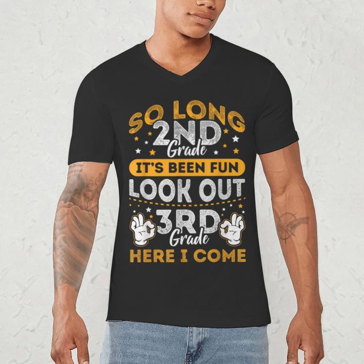 Grade So Long Second Grade It's Been Fun Graduation 2019 Men's V-Neck T-Shirt