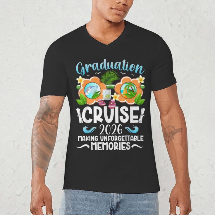 Graduation Cruise 2026 Making Memories Graduate Cruising Men's V-Neck T-Shirt