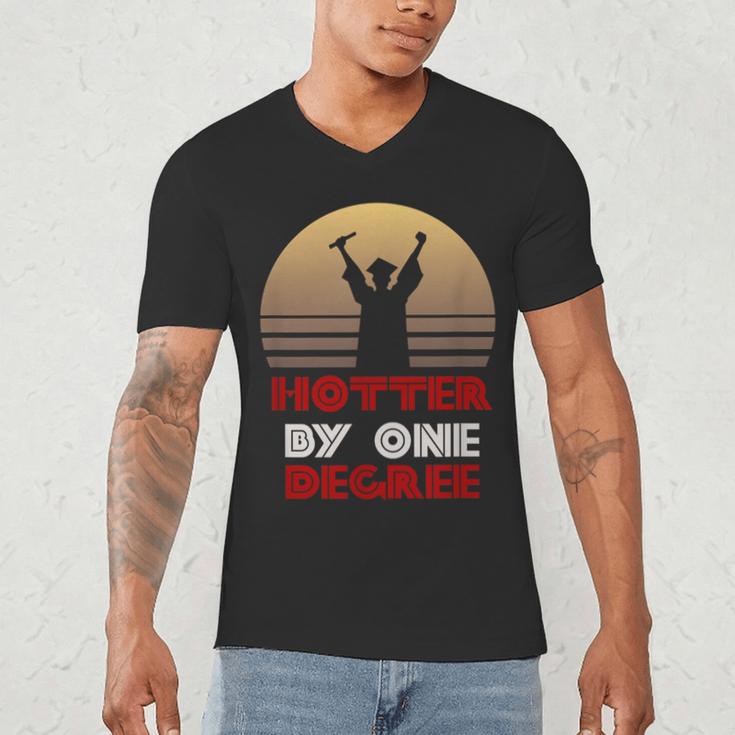 Graduation Hotter By One Degree T-Shirt Men's V-Neck T-Shirt