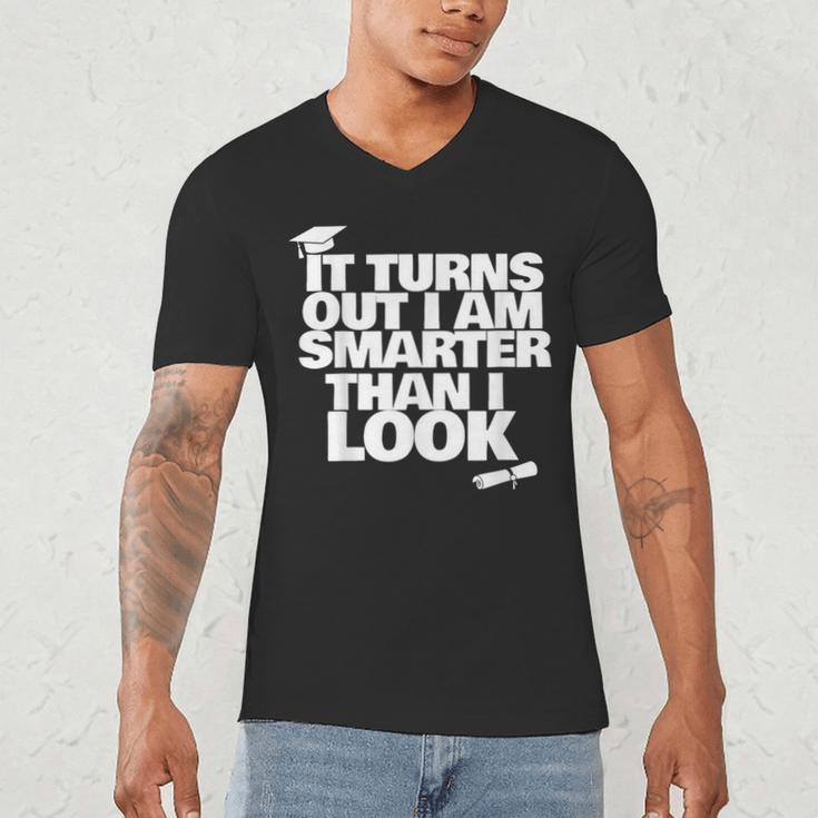 Graduation Graduation I'm Smarter Than I Look Men's V-Neck T-Shirt