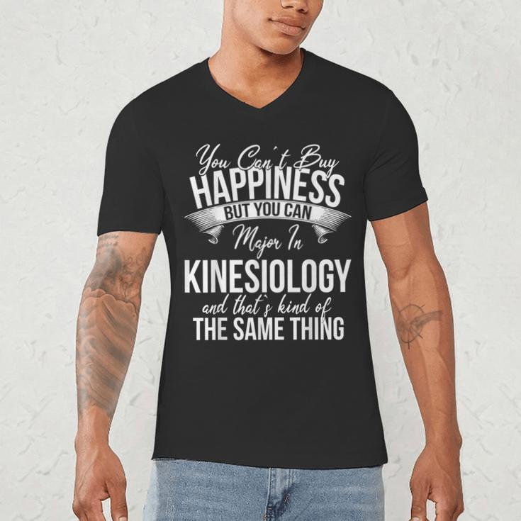 Graduation Kinesiology Major Men's V-Neck T-Shirt
