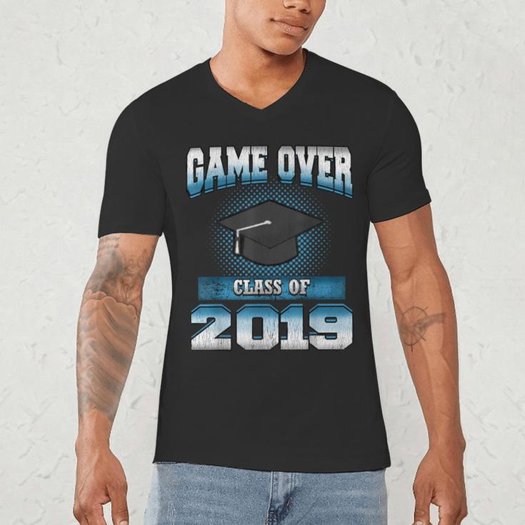 Graduation Shirt Class Of 2019 High School College Men's V-Neck T-Shirt
