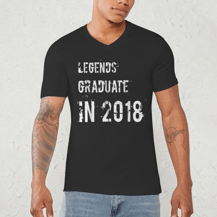 GraduationShirts Legends Graduate In 2018 Tee Men's V-Neck T-Shirt