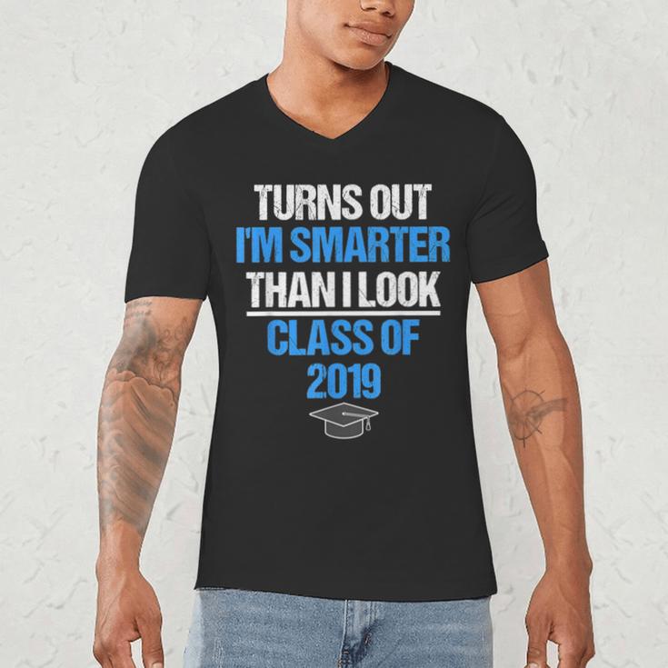 Graduation Turns Out Im Smarter Than I Look Men's V-Neck T-Shirt