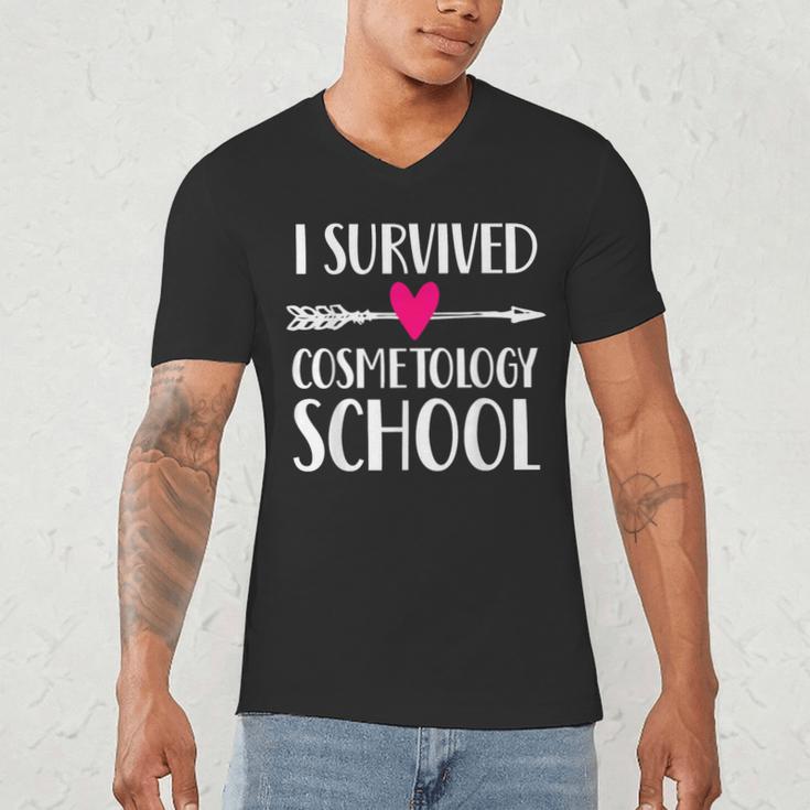 Hairstylist Cosmetology School Graduation Graduate Tee Men's V-Neck T-Shirt