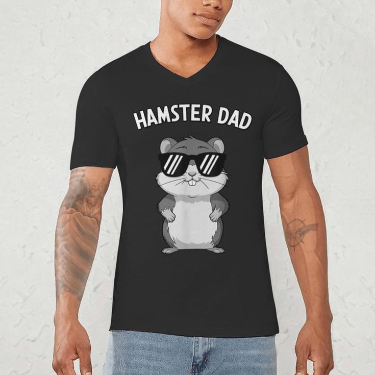 Hamster For Men Dad Boys Animal Hamster Lover Men's V-Neck T-Shirt