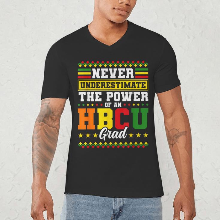 HBCU Grad Historically College Graduation Men's V-Neck T-Shirt