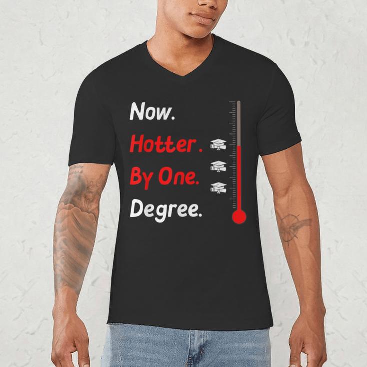 Now Hotter By One Degree Shirt Graduation For Her 2020 Men's V-Neck T-Shirt
