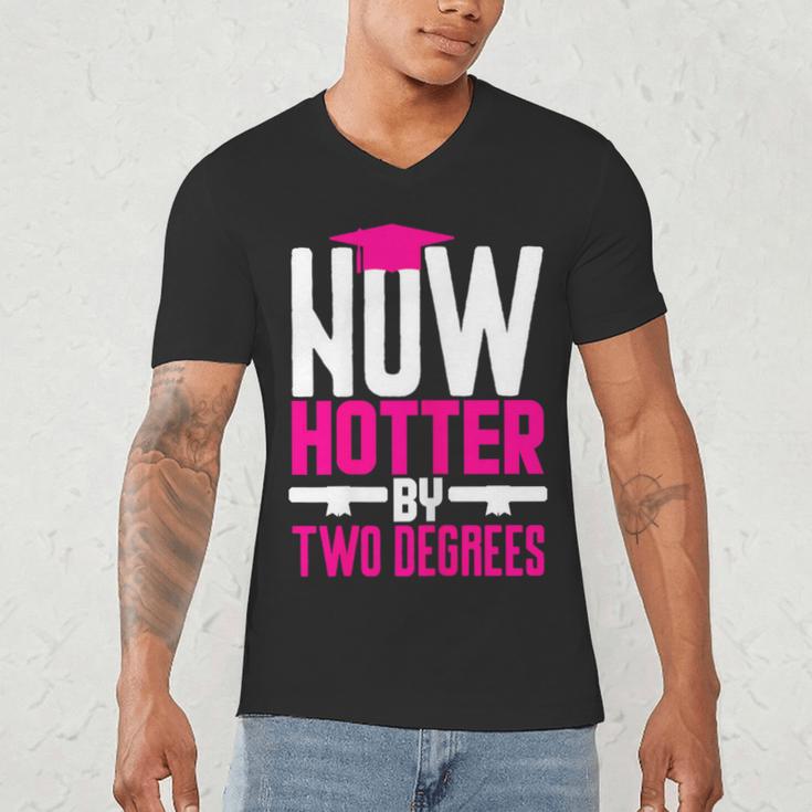 Now Hotter Two Degree Graduation Her Friends Cute 2020 Men's V-Neck T-Shirt