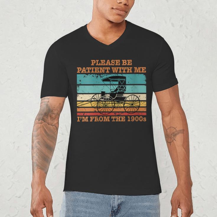 I'm From The 1900s Vintage Retirement Men's V-Neck T-Shirt