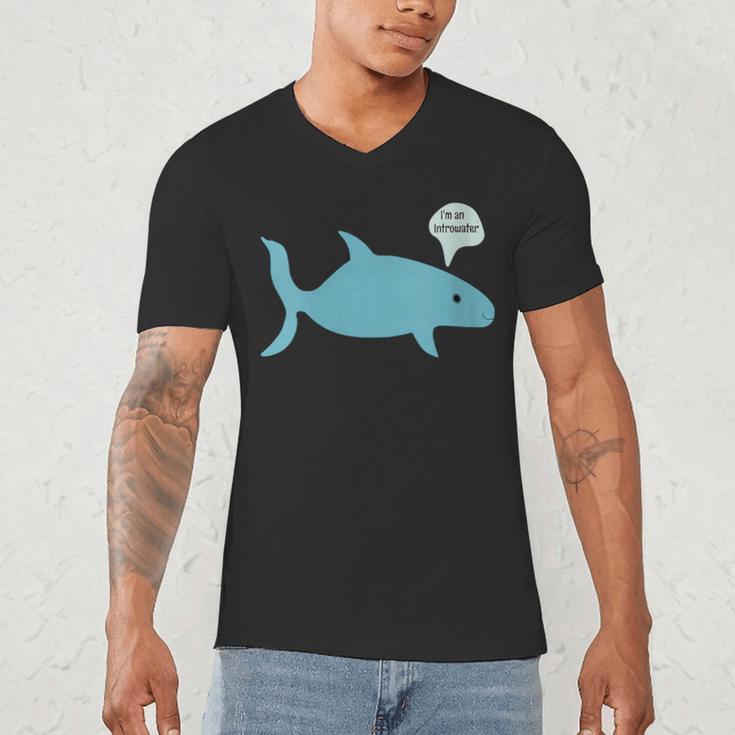 I'm An Introwater Cute Whale I'm An Introvert Men's V-Neck T-Shirt I'm An Introwater Cute Whale I'm An Introvert Men's V-Neck T-Shirt