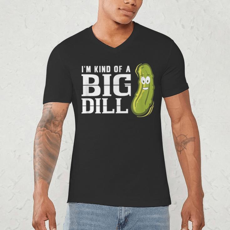 I'm Kind Of a Big Dill Graduation Shirt Men's V-Neck T-Shirt