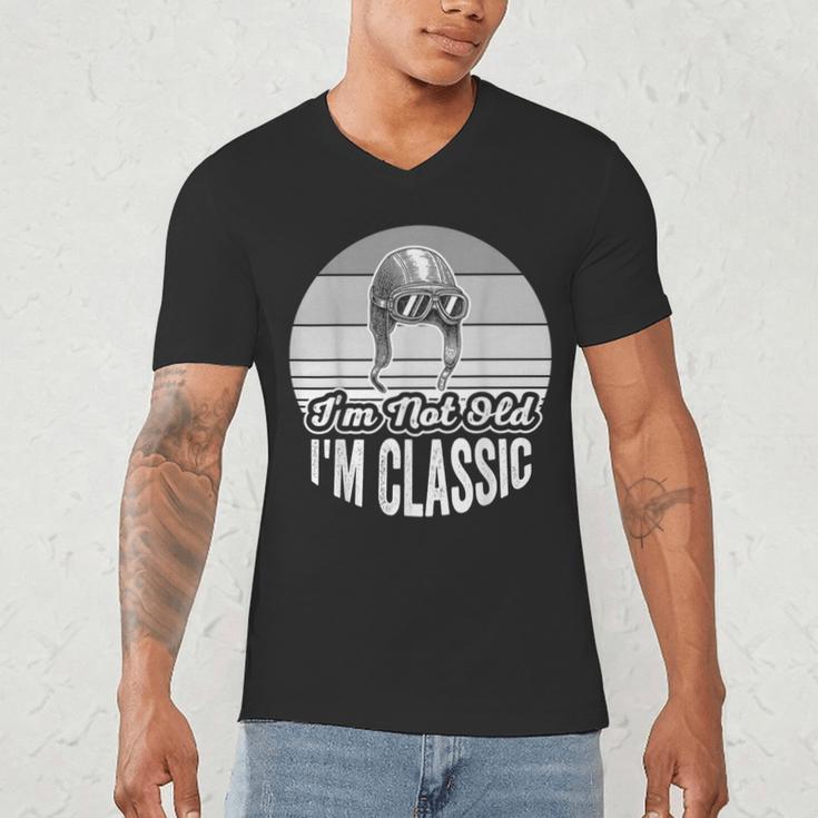 I'm Not Old I'm Classic Nostalgia Humor Men's V-Neck T-Shirt I'm Not Old I'm Classic Nostalgia Humor Men's V-Neck T-Shirt