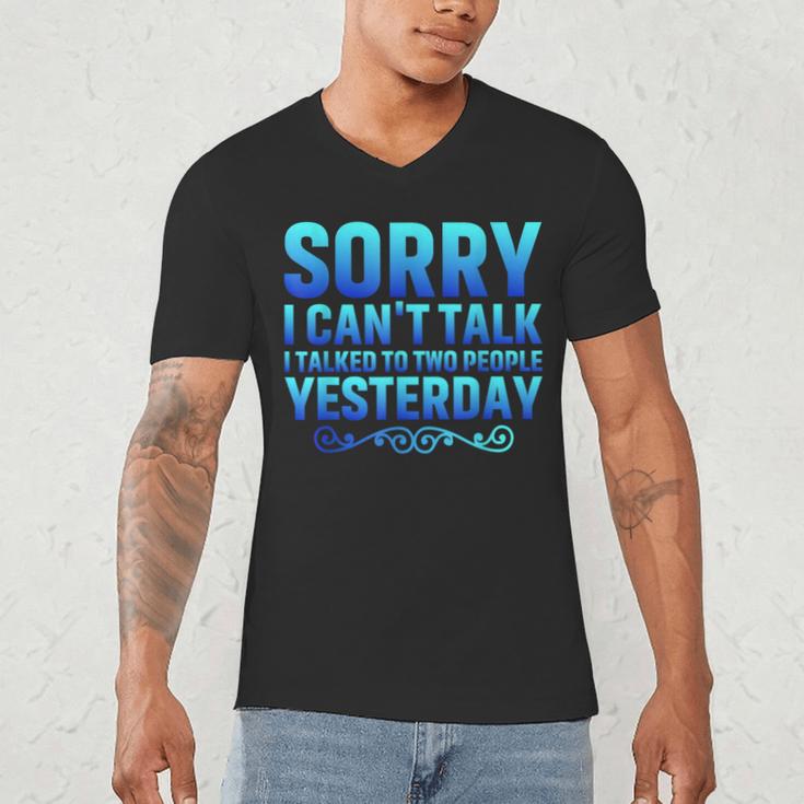 Introvert Antisocial Sarcasm Introverts Anti Social Men's V-Neck T-Shirt Introvert Antisocial Sarcasm Introverts Anti Social Men's V-Neck T-Shirt