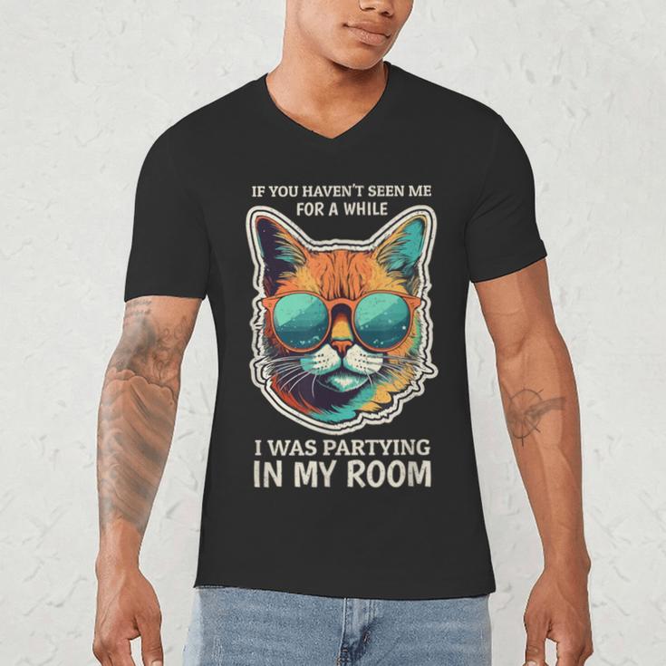 Introvert Joke For Introversion Personality Pity Party Men's V-Neck T-Shirt