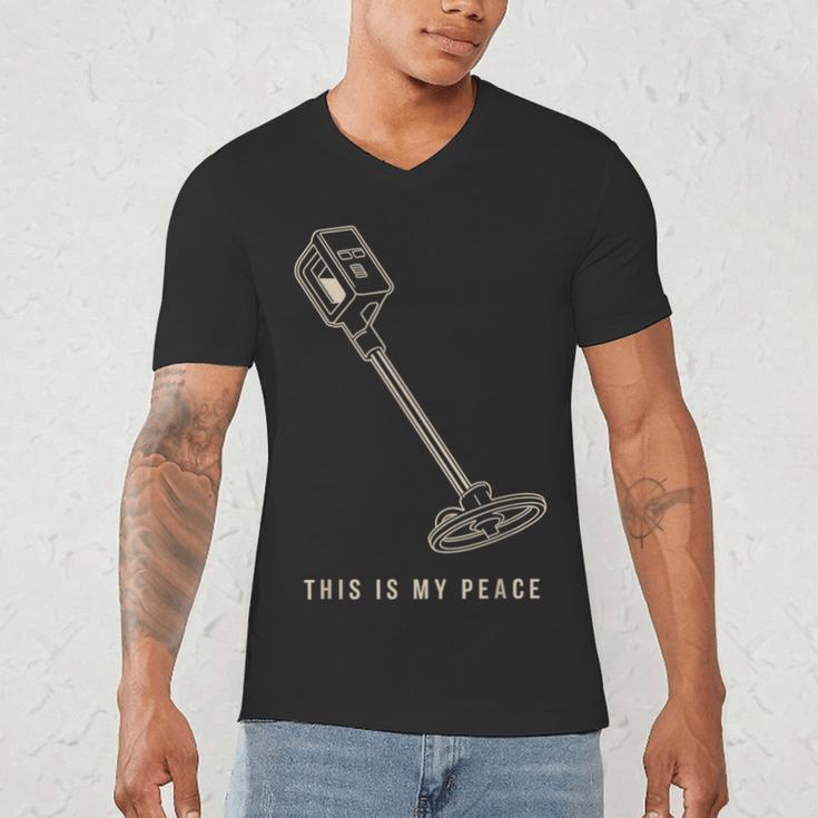 Introvert Metal Detector Hobbyist Quiet Detectorist Men's V-Neck T-Shirt Introvert Metal Detector Hobbyist Quiet Detectorist Men's V-Neck T-Shirt