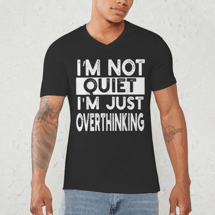 Introvert Quote Men's V-Neck T-Shirt Introvert Quote Men's V-Neck T-Shirt